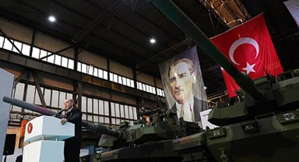 Yeni Altay Tankı Törenle TSK'ya Teslim Edildi 