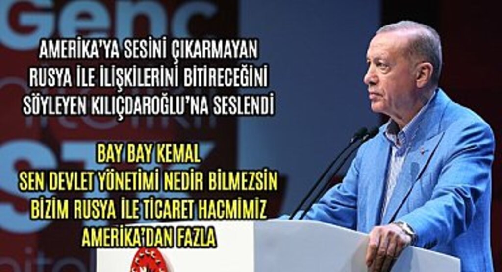 Cumhurbaşkanı Erdoğan: Bay Bay Kemal, sen devlet yönetimi nedir bilmezsin