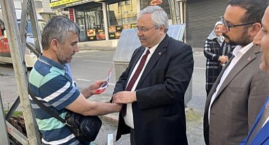 MHP Adayı Yunis Aksu, Canik'de Esnaf ve Vatandaşlarla Buluştu
