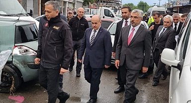 İçişleri Bakanı Selin Yaralarını Sarmak İçin Samsun'da