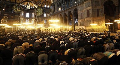 Samsun'da bayram namazı coşkusu
