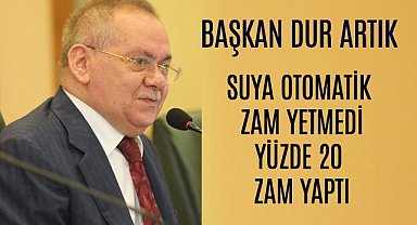 Samsun'da İçme Suyuna Yüzde 20 Zam