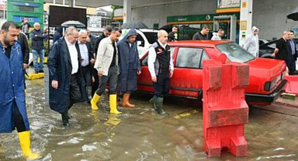 Samsun'da Sel Hasarı Tespit Edildi Sıra Yaraları Sarmada