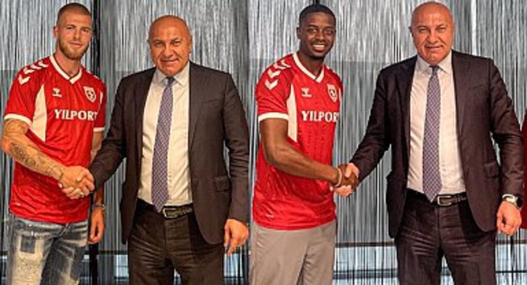 Samsunspor iki yeni transferle defansı sağlama aldı