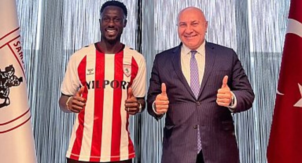 Samsunspor orta saha oyuncusu Kingsley Schindler'i transfer etti