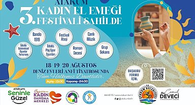 3. Atakum Kadın Emeği Festivali başlıyor