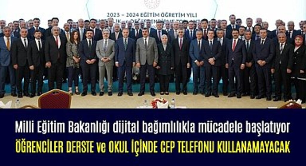 Milli Eğitim Bakanlığı'ndan Cep Telefonu Kararı