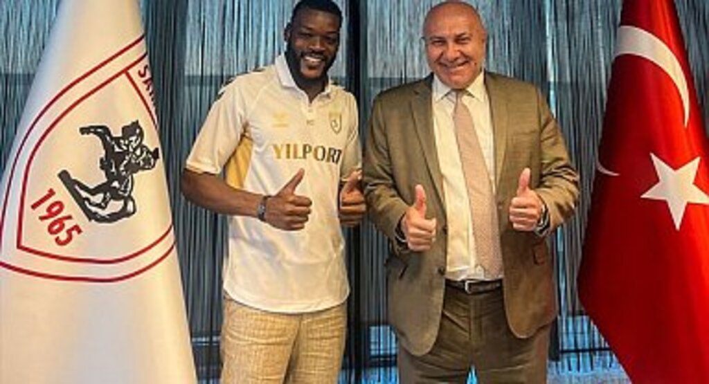 Samsunspor, Kamerunlu Olivier Ntcham ile 3 yıllık sözleşme imzaladı