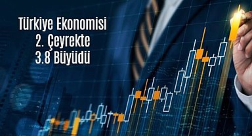 Türkiye Ekonomisi 2. Çeyrekte 3.8 Büyüdü