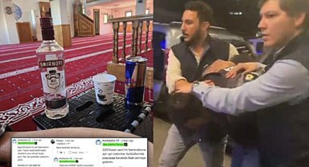 Camide alkol içtiği görüntüleri paylaşarak beni bulamazsınız diyen şahıs saatler sonra yakalandı