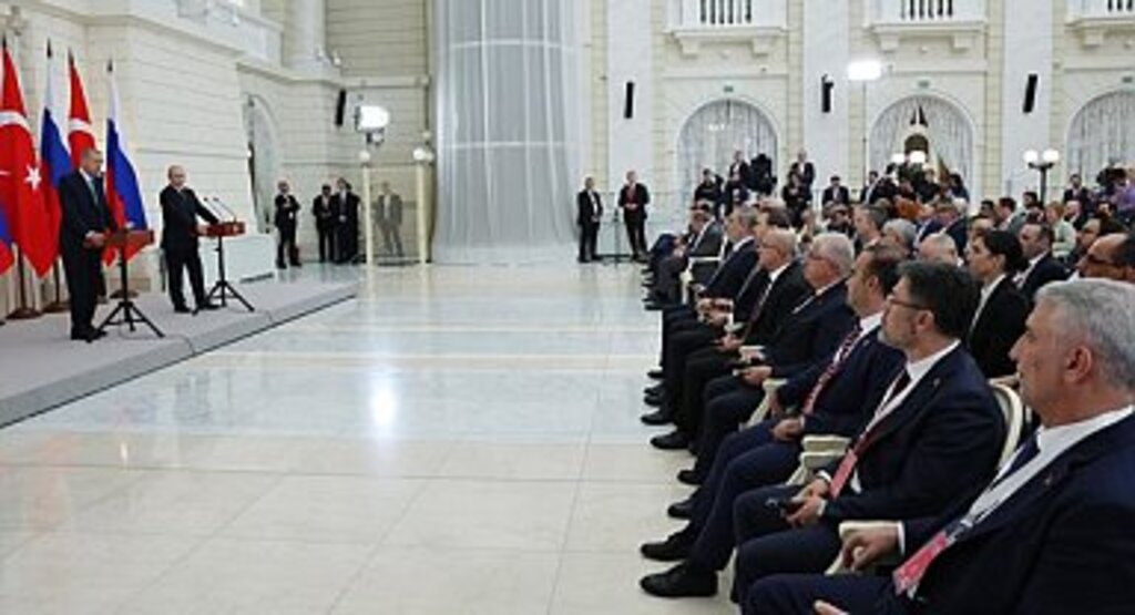 Cumhurbaşkanı Erdoğan ve Putin'den Tahıl Koridoru Açıklaması