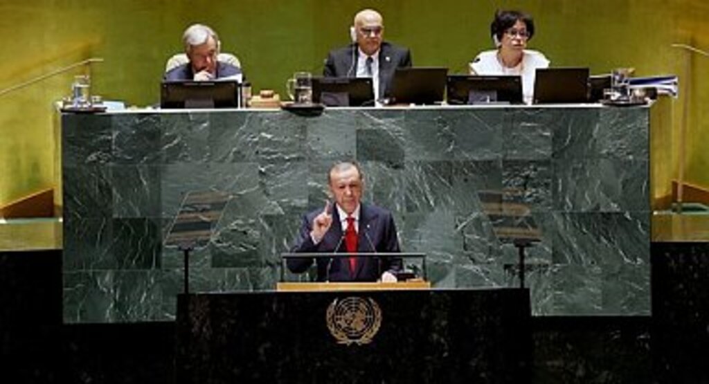 Erdoğan, BM 5 ülkenin siyasi stratejilerinin çarpışma alanı haline geldi