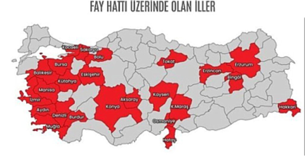 Samsun depreme karşı en güvenli iller arasında