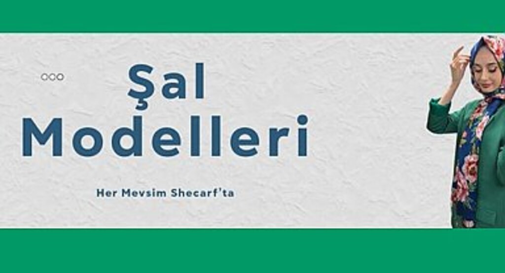 Birbirinden Güzel Şal ve Eşarp Modelleri Shecarf’ta! 