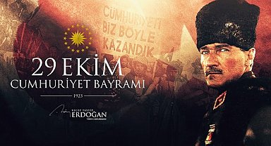 Cumhurbaşkanı Erdoğan'dan 100. Yıl Mesajı Paylaşımı