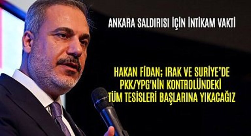 Irak Ve Suriye'de PKK/YPG'nin Kontrolündeki Tüm Tesisler Türkiye'nin Hedefi