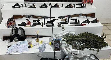 Samsun'da organize suç örgütüne operasyon 34 gözaltı