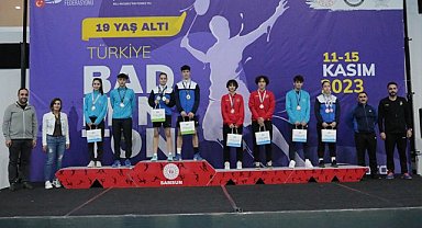19 Yaş Altı Türkiye Badminton Türkiye Şampiyonası sona erdi