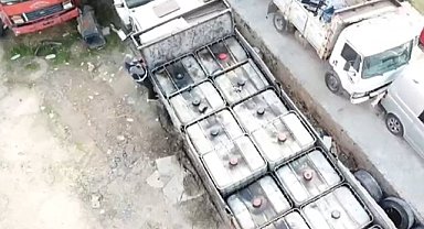 Samsun'da Kaçak Akaryakıt Operasyonu