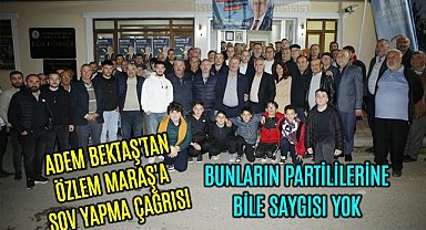 ADEM BEKTAŞ'TAN ÖZLEM MARAŞ'A ŞOV YAPMA ÇAĞRISI