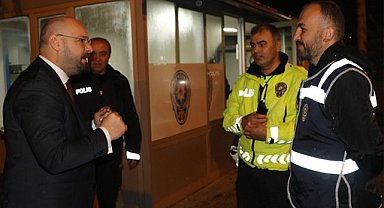 Başkan Türkel Emniyet Mensuplarıyla Bayramlaştı