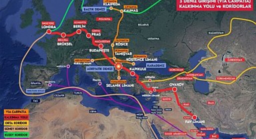 Türkiye Ortaduğu'yu Avrupa'ya Bağlacak Yeni Otoyol Yapıyor