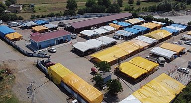 Canik Canlı Hayvan Pazarı’nda Kurban Satışları Başladı