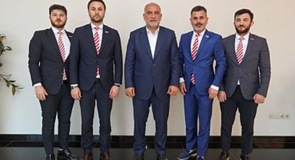 Sevdamız Samsun'dan Başkan İbrahim Sandıkçı'ya Hayırlı Olsun Ziyareti