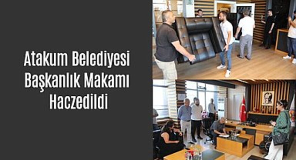 Atakum Belediyesi Başkanlık Makamı Haczedildi