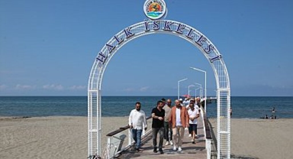 Atakum İskelesi halkın hizmetine açıldı