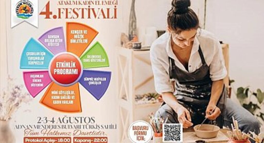 Kadın El Emeği Festivali Atakum sahilde başlıyor