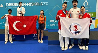 OMÜ Tekvando Takımı, Avrupa Üniversite Oyunlarında Madalya Kazandı