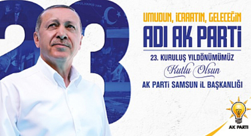 AK PARTİ 23. KURULUŞ YILDÖNÜMÜNÜ KUTLUYOR
