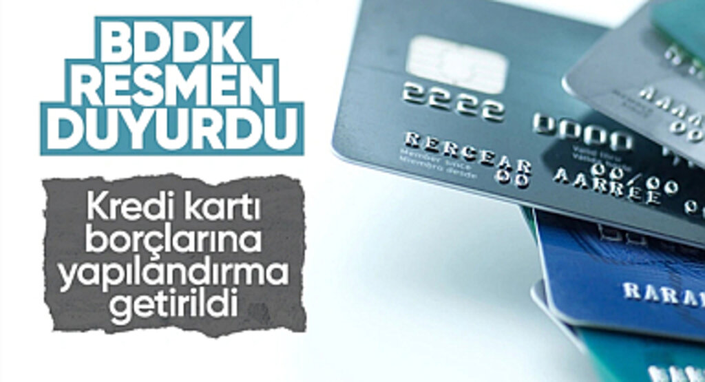 KREDİ KARTI BORCUNU ÖDEYEMEYENLERE 60 AY YAPILANDIRMA