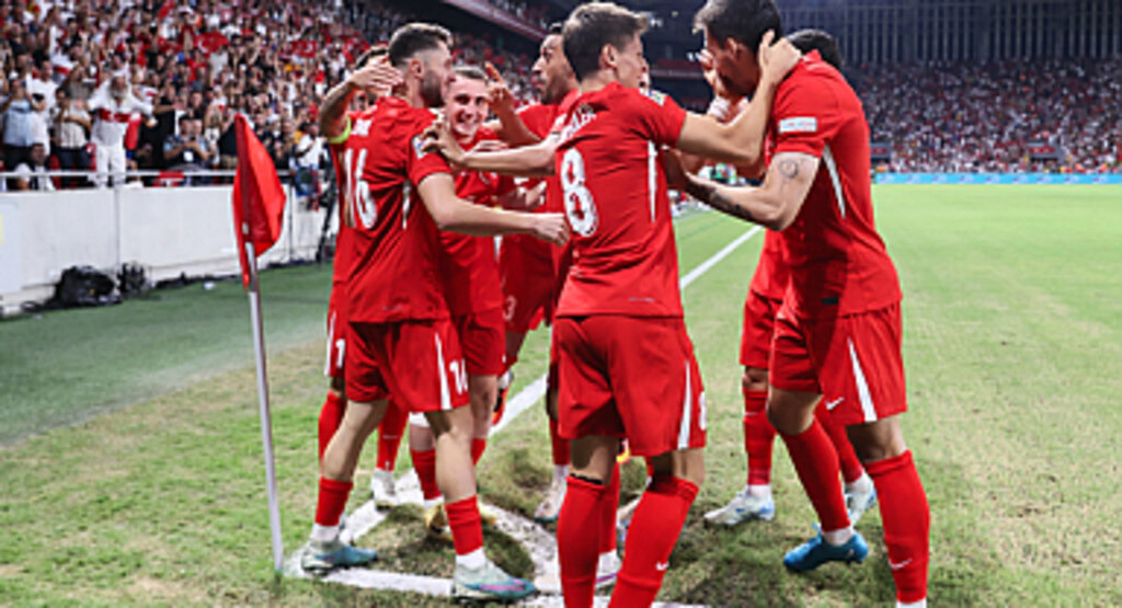 A Millî Takımımız Samsun'da Karadağ Karşısında