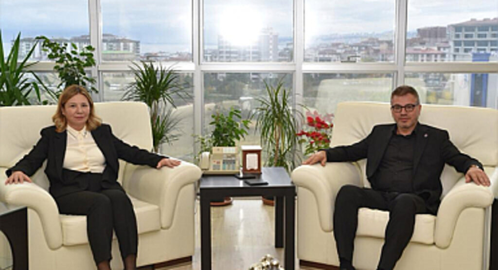MEMUR-SEN Samsun'dan OMÜ Rektörü Fatma Aydın'a Hayırlı Olsun Ziyareti
