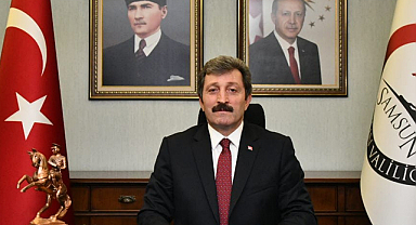 Samsun Valisi Orhan Tavlı'dan 1 Kasım Mesajı