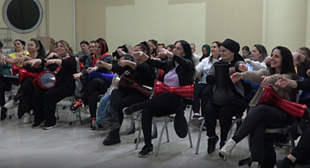 Atakumlular ritim atölyesinde buluşuyor