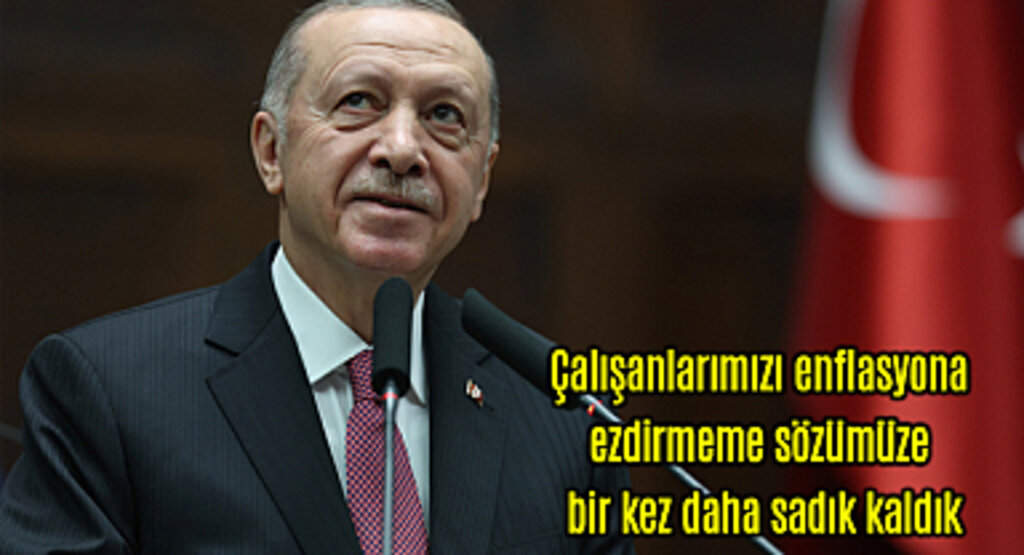 Cumhurbaşkanı Erdoğan'dan Asgari Ücret Açıklaması
