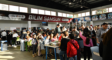 GENÇLER UZAY ŞENLİĞİNDE HEM EĞLENDİ HEM ÖĞRENDİ