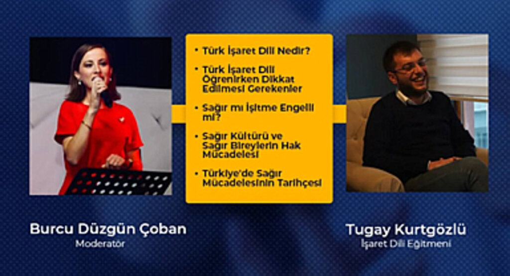 Atakum Belediyesi Bilgi ve Deneyim Buluşmalarında ‘Türk İşaret Dili’ ele alınacak