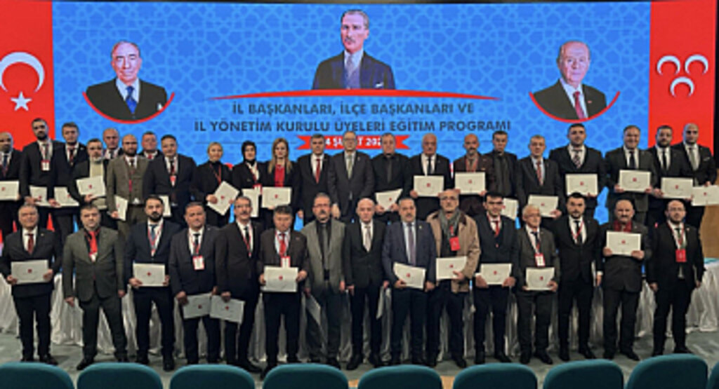 MHP Samsun Heyeti Eğitim Programına Katıldı