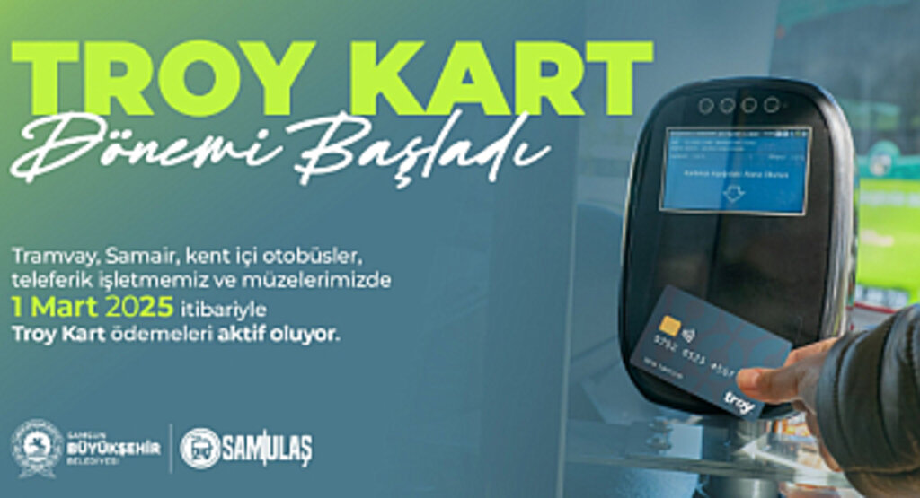 Samsun Toplu Taşımada Yeni Dönem Başlıyor