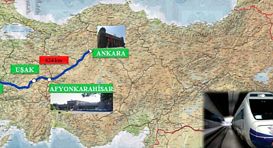 Ankara-İzmir arası 1 saatten 3,5 saate düşüyor