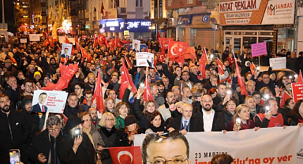 CHP Samsun'dan İmamoğlu’na Destek Yürüyüşü