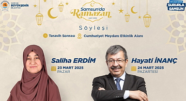 Saliha Erdim ve Hayati İnanç Samsunlularla buluşuyor
