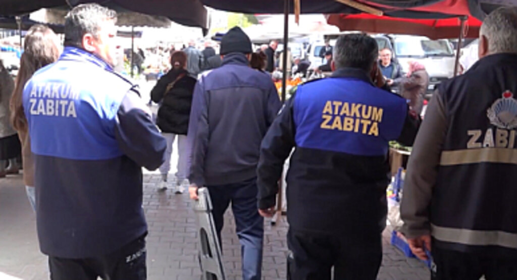 Atakum'u Mesken Tutan Dilencilere Operasyon