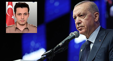 Cumhurbaşkanı Erdoğan'dan Şehit edilen Bekçi Uğur Gölçek'in ailesine taziye mesajı
