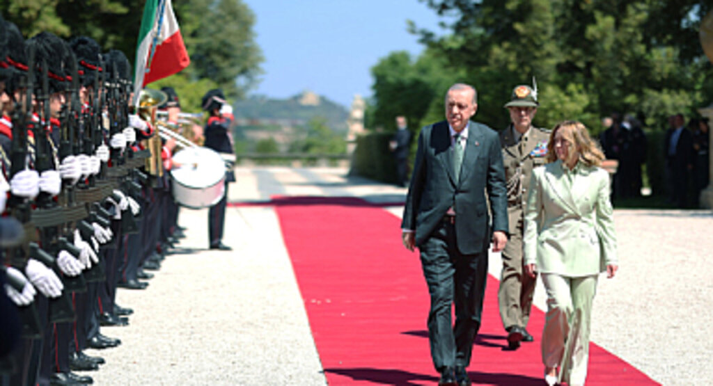 Cumhurbaşkanı Erdoğan İtalya'da