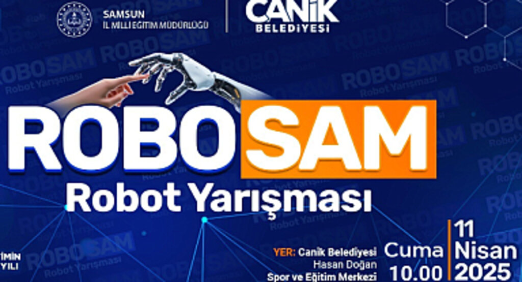 Robosam Robot Yarışması Samsun'da Başlıyor
